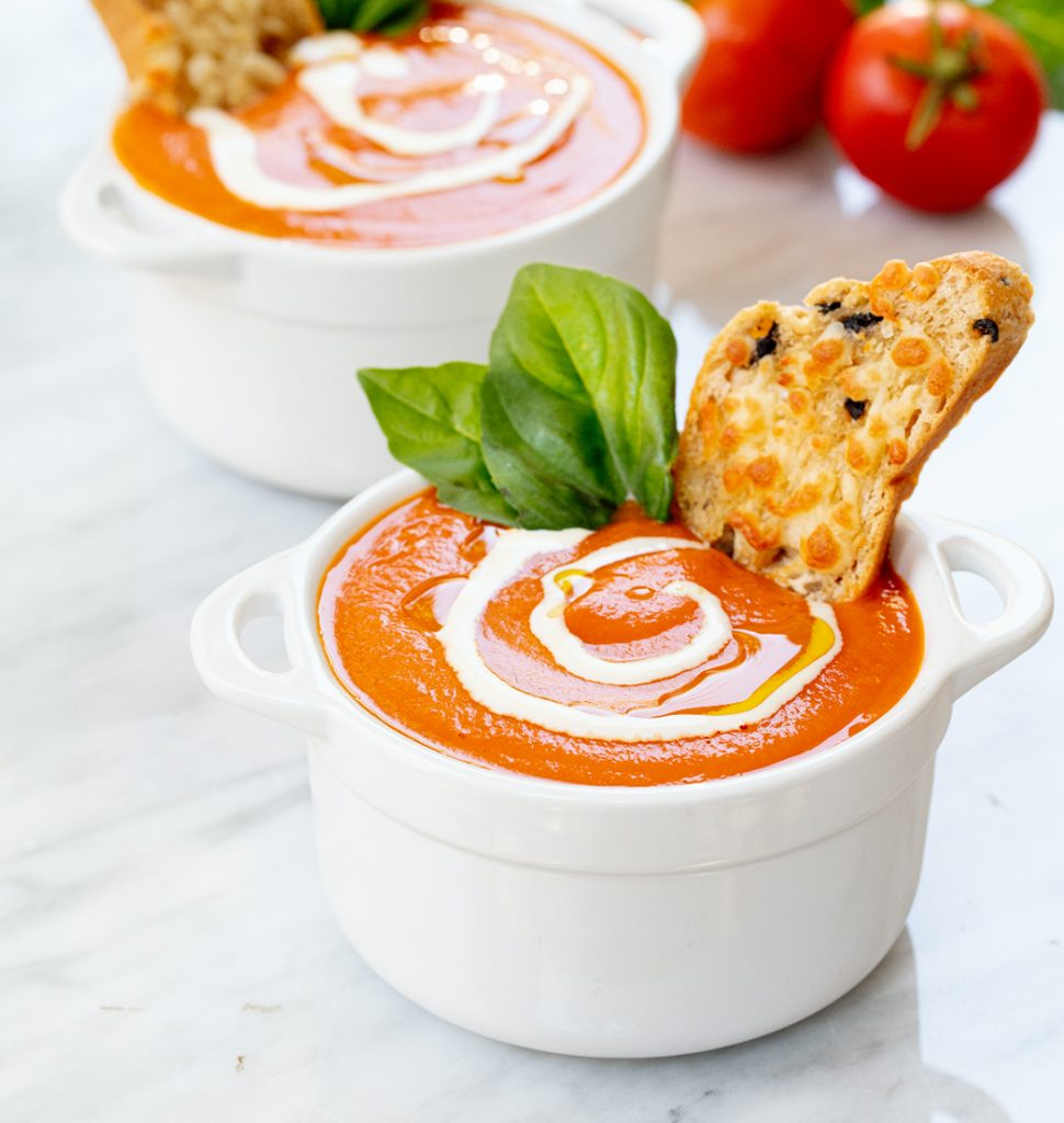 Receta sopa de tomate Instant Pot