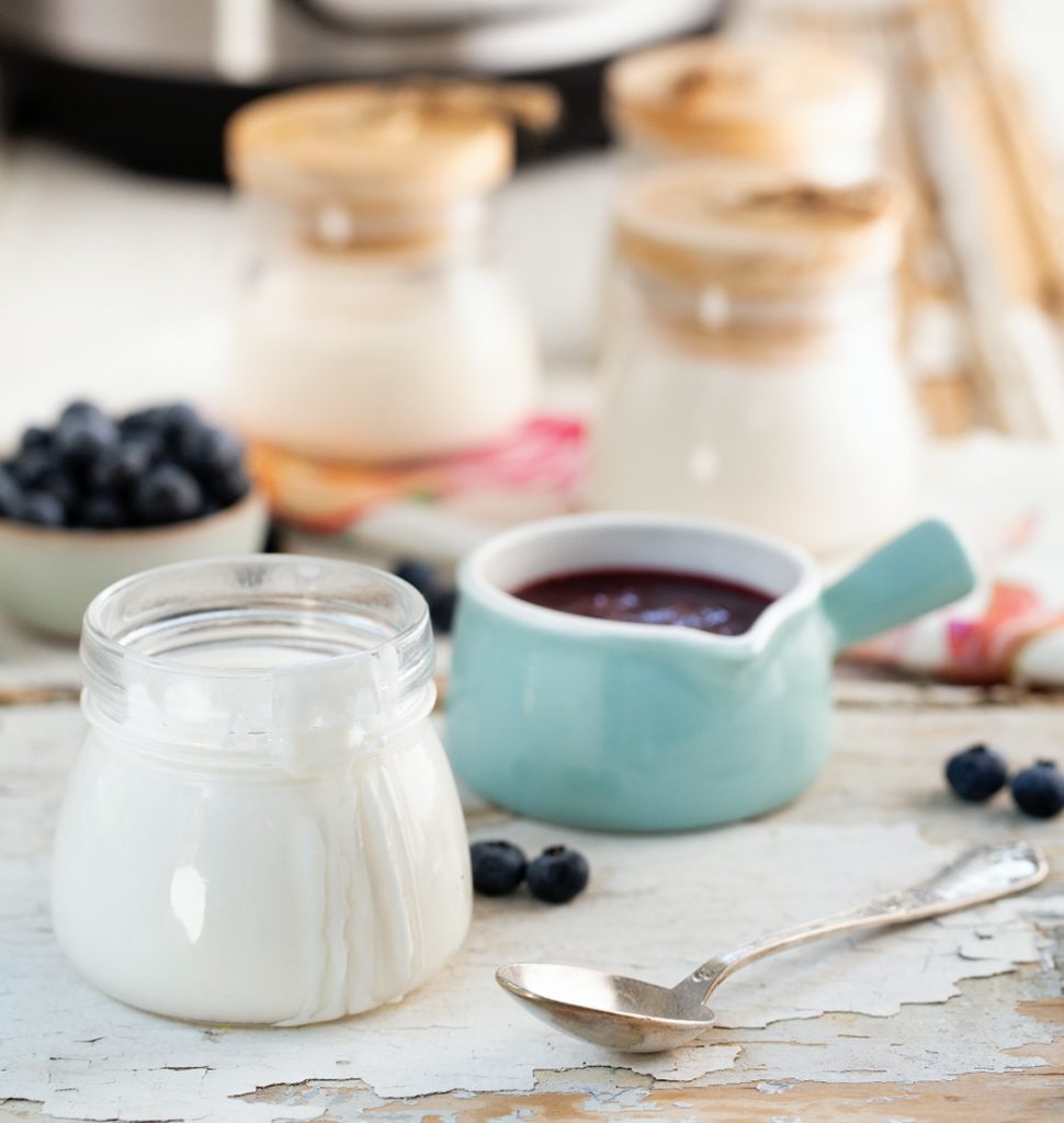 Receta yogurt natural Instant Pot