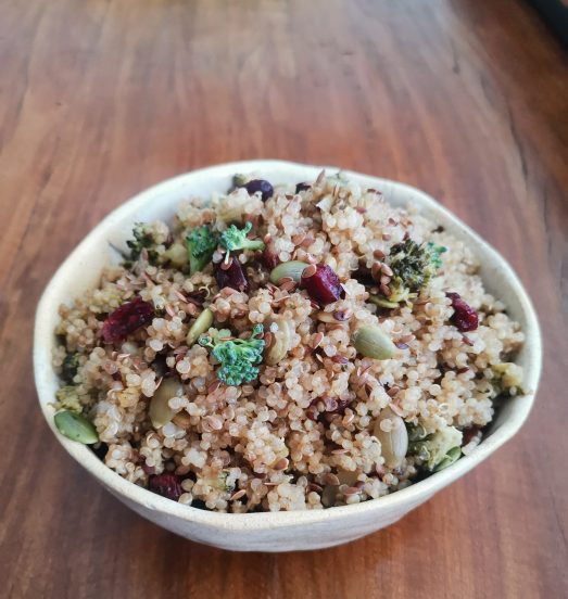 Receta de Quinoa especiada con mix de semillas - Instant Blog