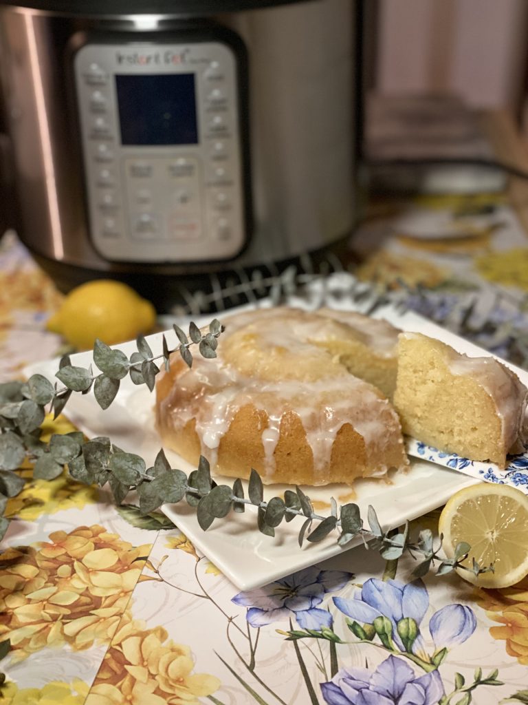 Receta lemon cake Instant Pot