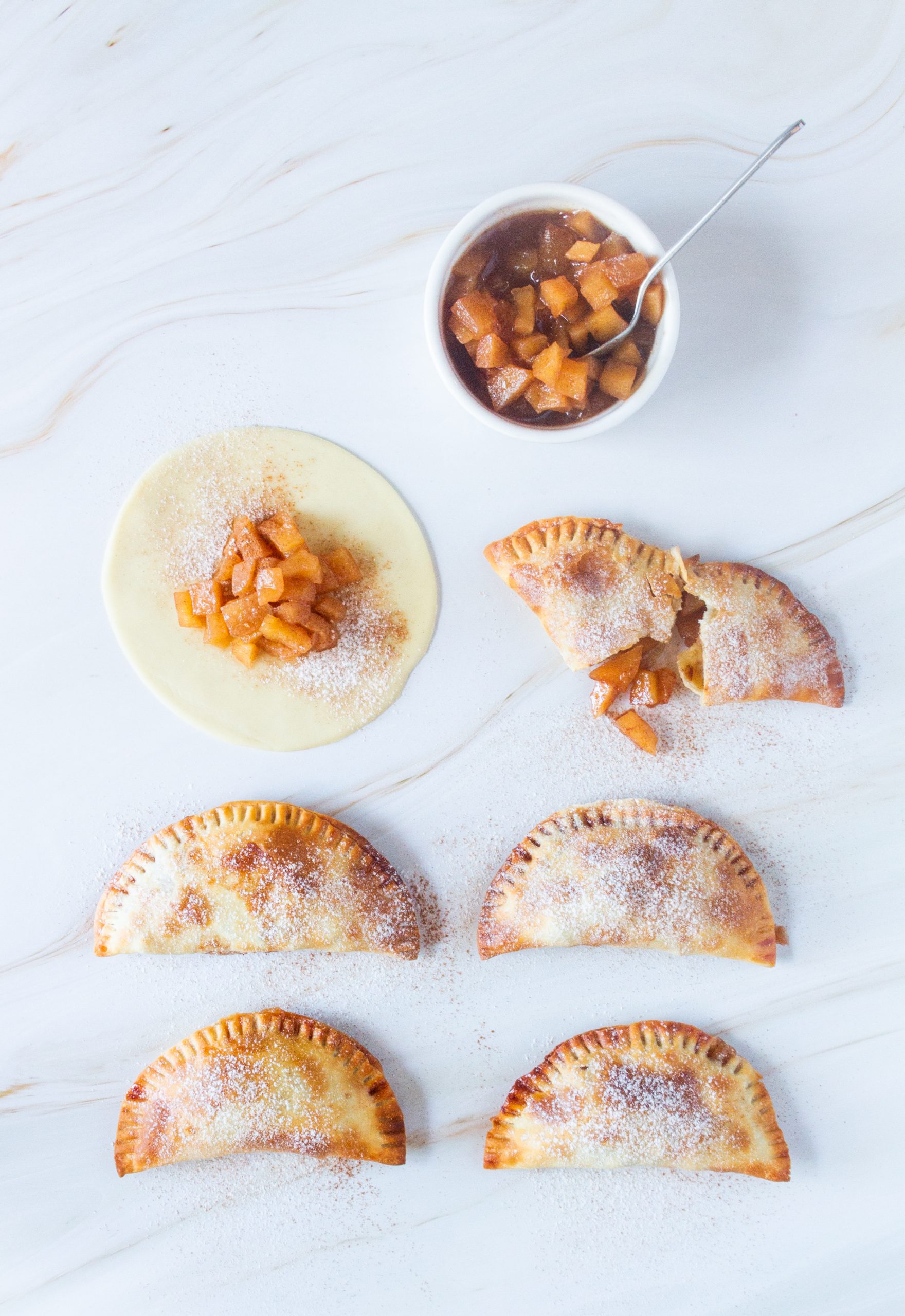 Receta de Empanadas de manzana - Instant Blog